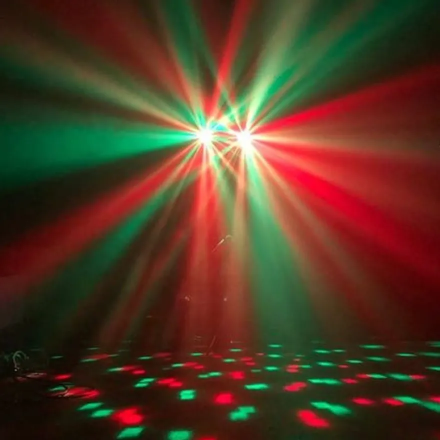 R-Music - SPOTS DJ LED sur trépied - Multicolore