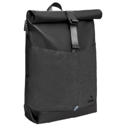 Roll Top Antoine - 45 cm - 1 compartiment - noir - Biopic