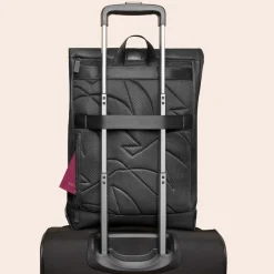 Roll Top Antoine - 45 cm - 1 compartiment - noir - Biopic