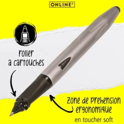 Roller à cartouches tactile Switch Plus Silver
