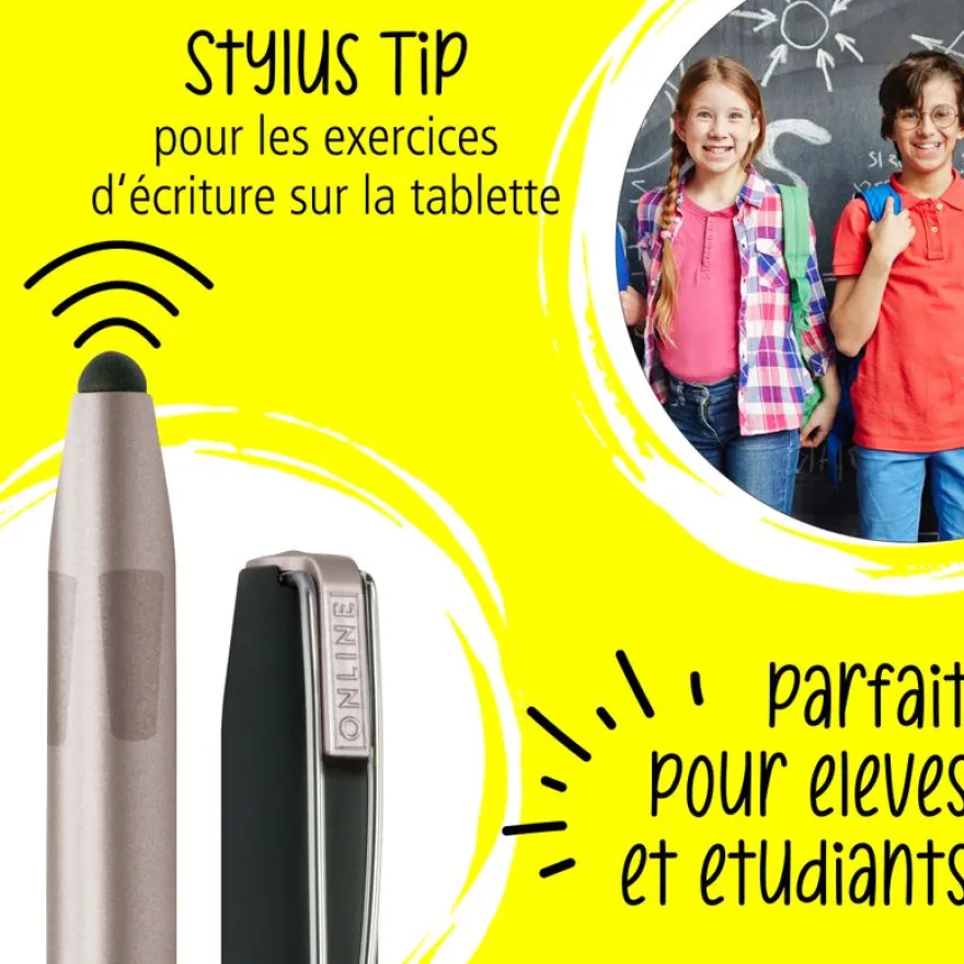 Roller à cartouches tactile Switch Plus Silver