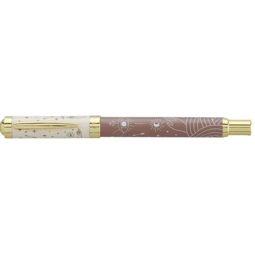Roller ENZO VARINI "Celestial" coloris marron & beige