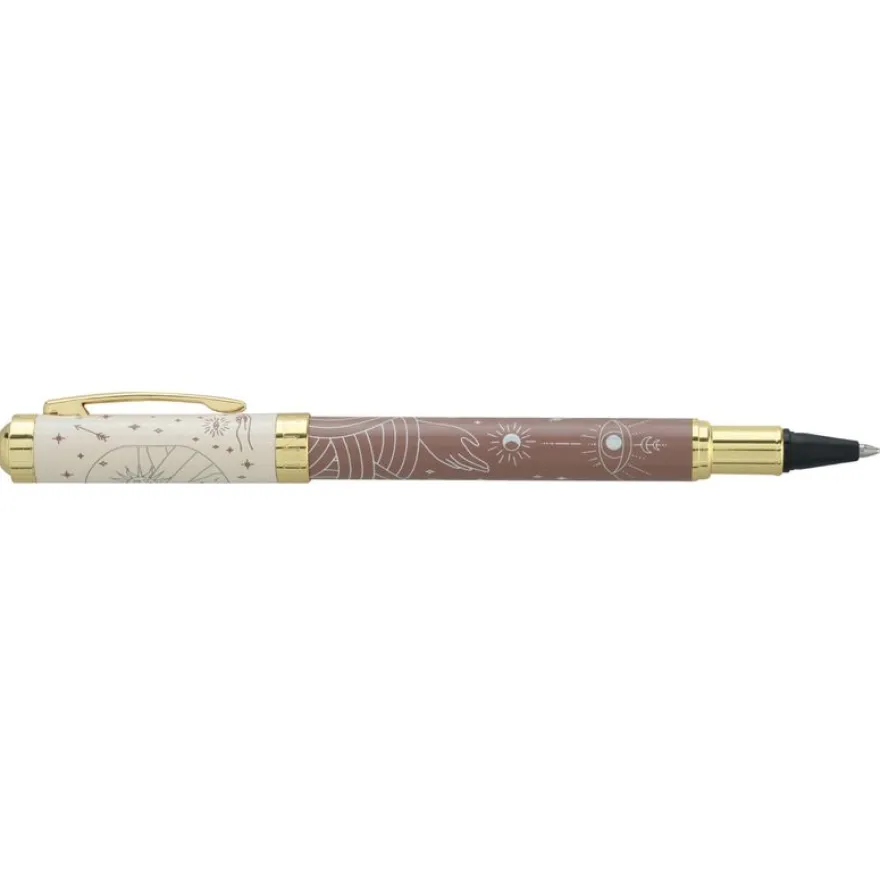 Roller ENZO VARINI "Celestial" coloris marron & beige