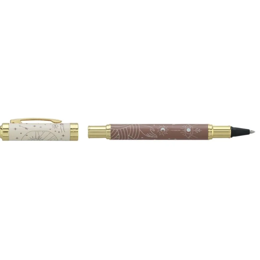Roller ENZO VARINI "Celestial" coloris marron & beige