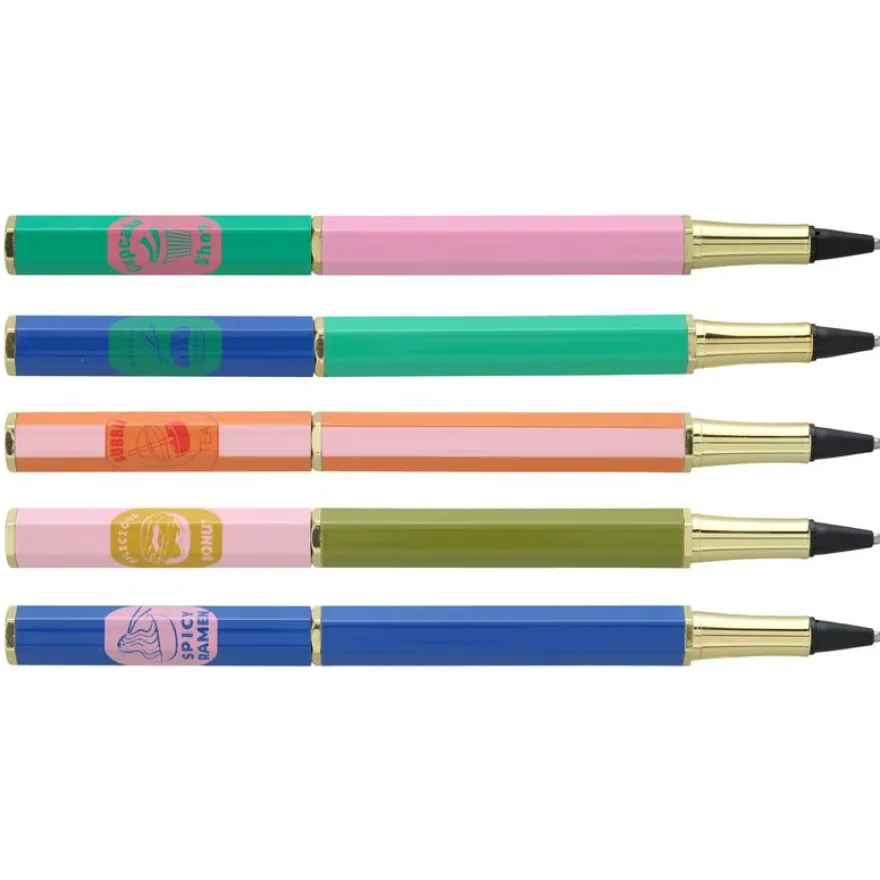 Rollink métal INK "Bi-Goût" 5 designs assortis
