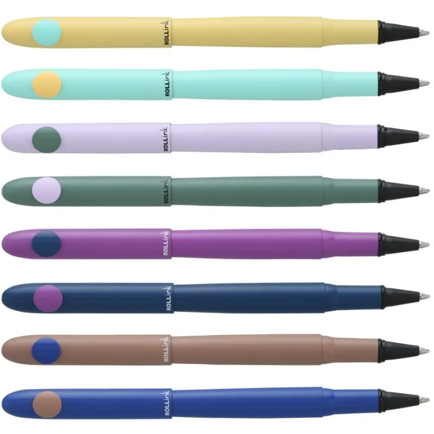 Rollink métal INK "Dots" 8 designs assortis