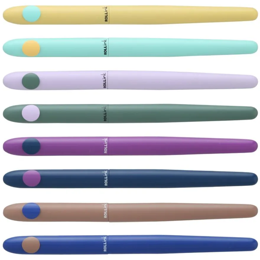 Rollink métal INK "Dots" 8 designs assortis