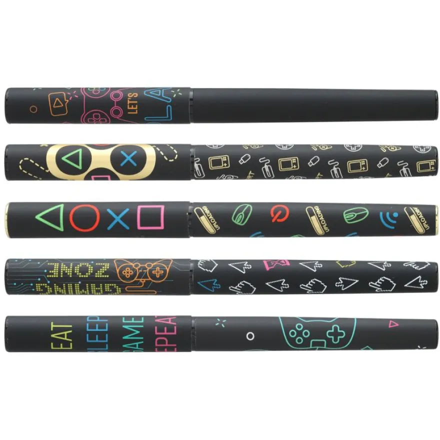 Rollink métal INK "Let's Play" 5 designs assortis