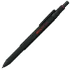Rotring 600 - Stylo 3 en 1 : porte-mines et stylo à bille noir et rouge - noir