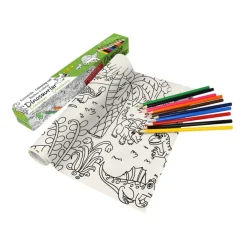 Rouleau à colorier Dinosaure