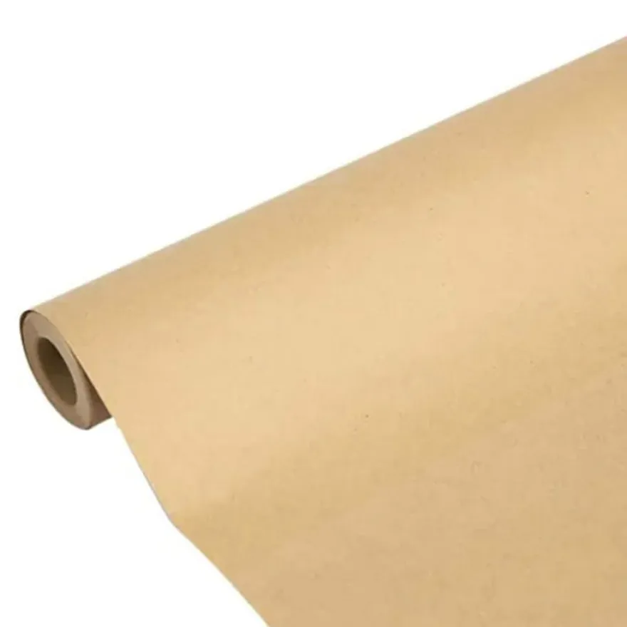 Rouleau papier cadeau kraft 0,7 x 10 m 65g brun - Viquel