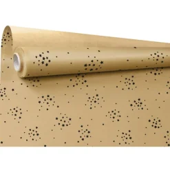 Rouleau papier cadeau kraft Starry 0,70 x 50 m