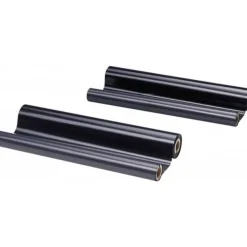 Ruban d'impression compatible Brother PC72 - Pack de 2 - noir - UPrint B.T72