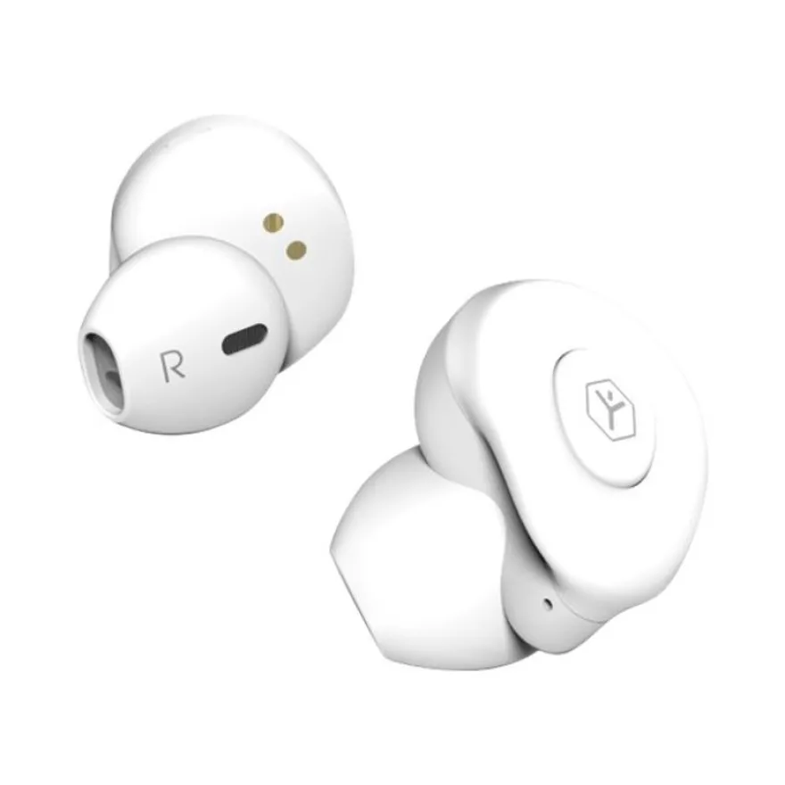 Ryght Airgo Kit main libre - Ecouteurs sans fil bluetooth avec micro - intra-auriculaire - blanc