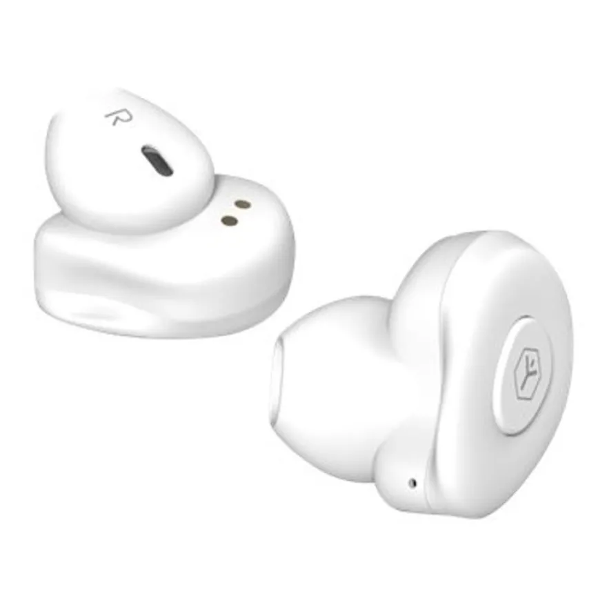 Ryght Airgo Kit main libre - Ecouteurs sans fil bluetooth avec micro - intra-auriculaire - blanc