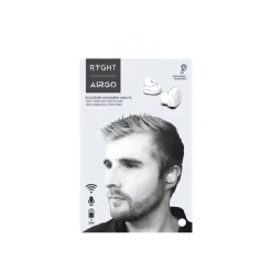 Ryght Airgo Kit main libre - Ecouteurs sans fil bluetooth avec micro - intra-auriculaire - blanc