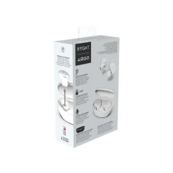 Ryght Airgo Kit main libre - Ecouteurs sans fil bluetooth avec micro - intra-auriculaire - blanc