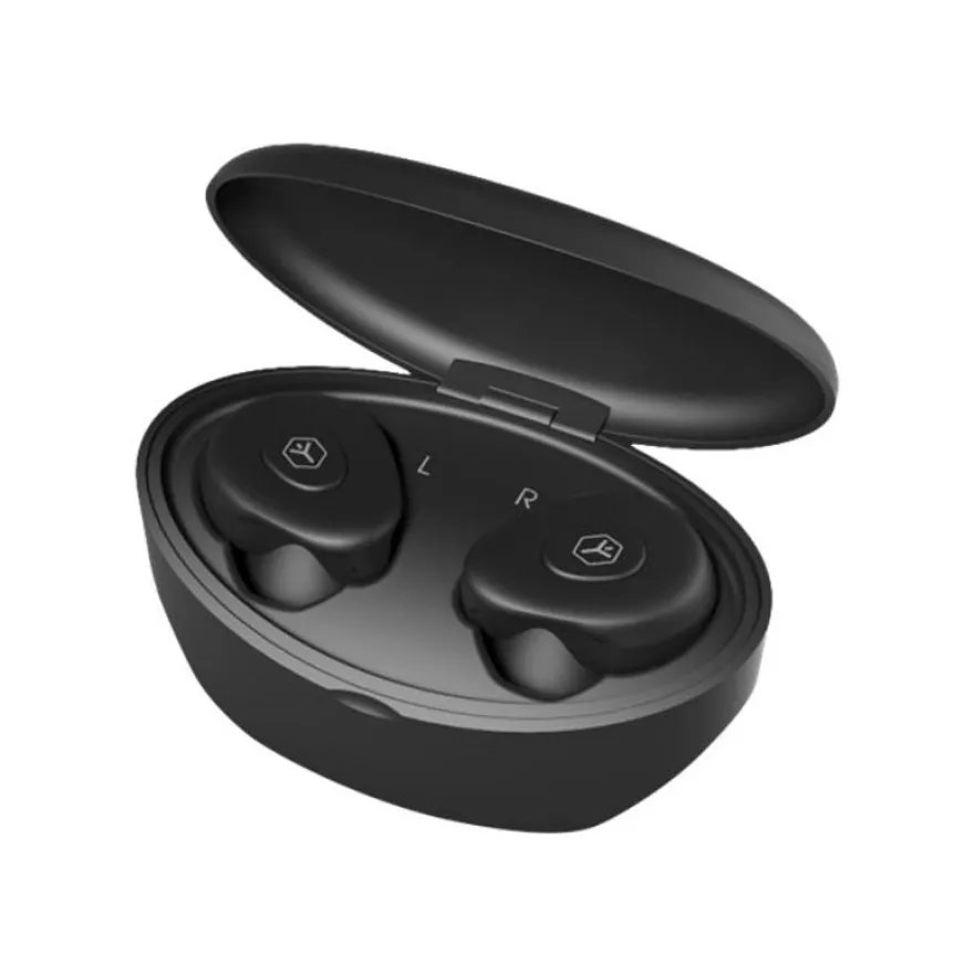 Ryght Airgo Kit main libre - Ecouteurs sans fil bluetooth avec micro - intra-auriculaire - noir