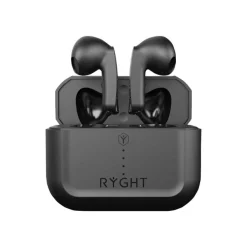 Ryght Mino - Écouteurs sans fil avec micro - intra-auriculaire - Suppresseur de bruit actif - noir