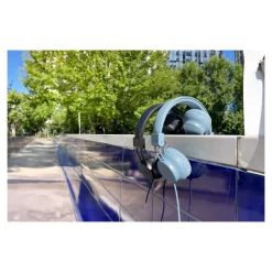 Ryght Nima - Casque filaire avec micro - jack 3,5mm - bleu gris