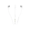 Ryght SALTO - Écouteurs avec micro - intra-auriculaire - filaire - jack 3,5mm - blanc