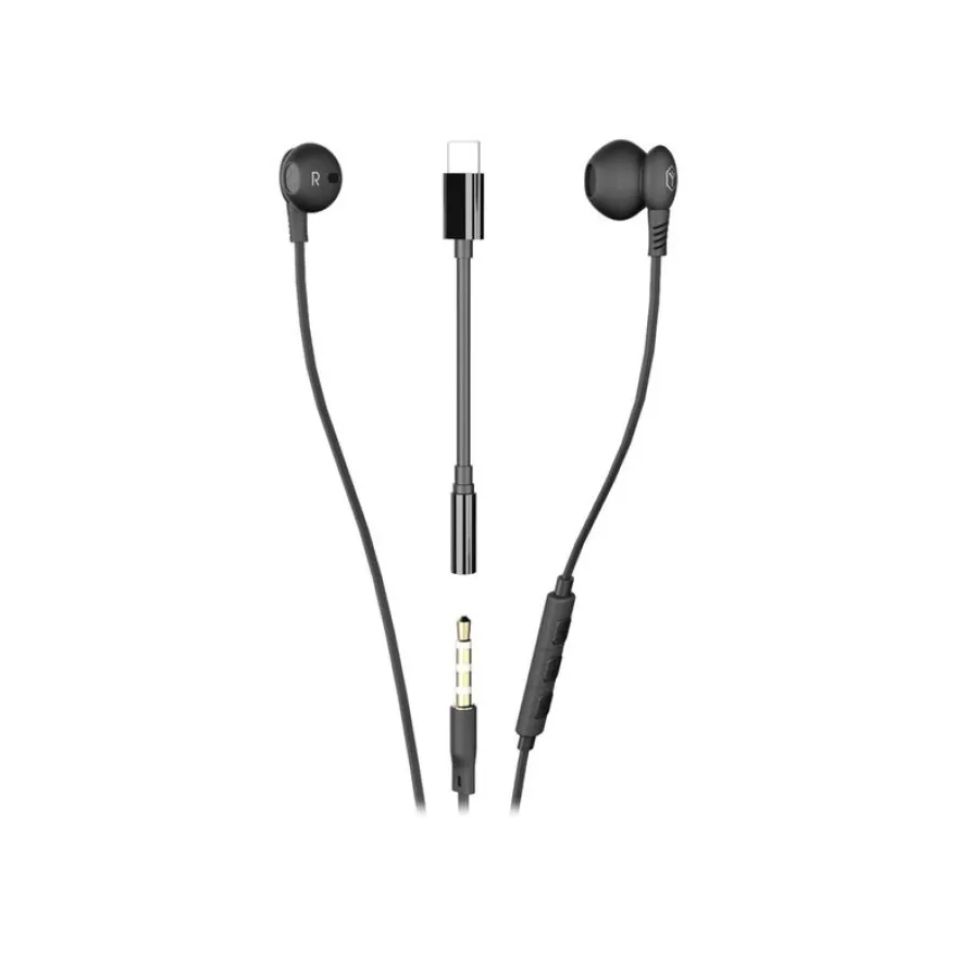 Ryght SALTO - Écouteurs filaire avec micro - intra-auriculaire - noir