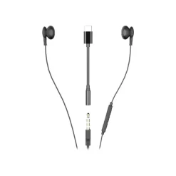 Ryght SALTO - Écouteurs filaire avec micro - intra-auriculaire - noir