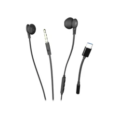 Ryght SALTO - Écouteurs filaire avec micro - intra-auriculaire - noir