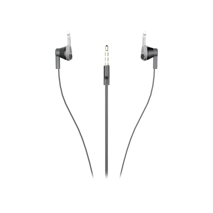 Ryght SPORT BUDS - Écouteurs avec micro - intra-auriculaire - filaire - jack 3,5mm - noir