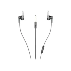 Ryght SPORT BUDS+MIC - Écouteurs avec micro - intra-auriculaire - filaire - jack 3,5mm - noir