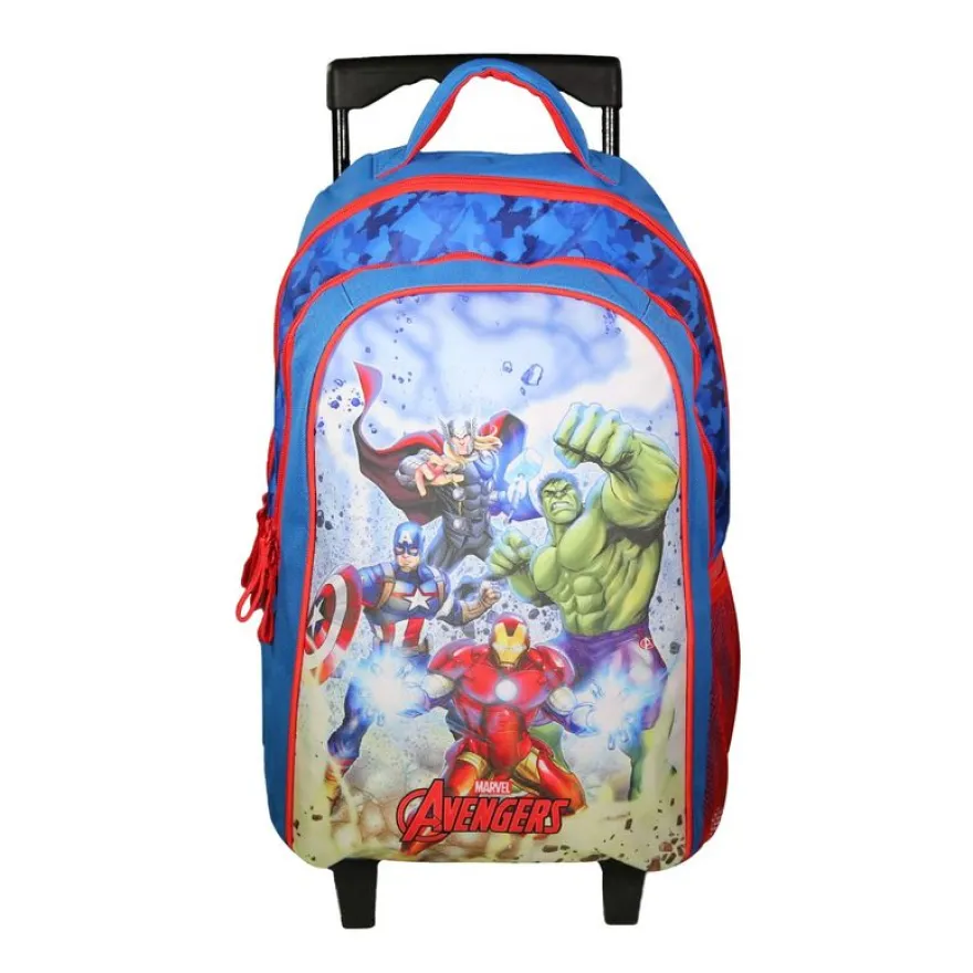 Sac à dos à roulettes Avengers - 2 compartiments - multicolore - Bagtrotter
