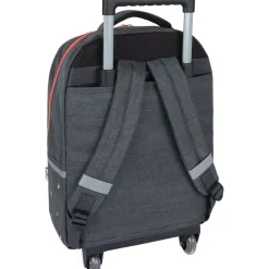 Sac à dos à roulettes Cheval - 1 compartiment - gris chine - Oberthur