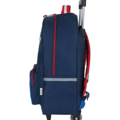Sac à dos à roulettes OB Sport - 1 compartiment - marine et gris anthracite - Oberthur