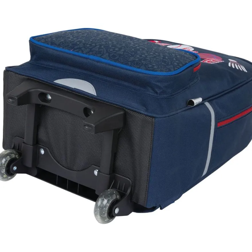 Sac à dos à roulettes OB Sport - 1 compartiment - marine et gris anthracite - Oberthur
