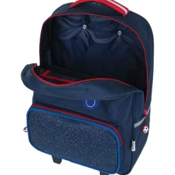 Sac à dos à roulettes OB Sport - 1 compartiment - marine et gris anthracite - Oberthur