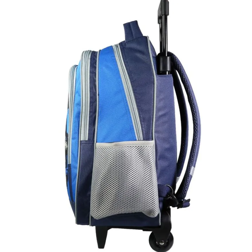 Sac à dos à roulettes Poivre Blanc - 2 compartiments - bleu - Bagtrotter