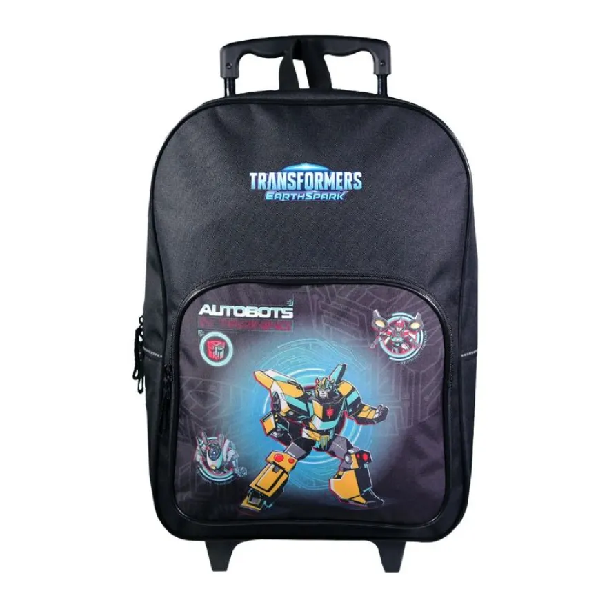 Sac à dos à roulettes Transformers - 1 compartiment - noir - Bagtrotter