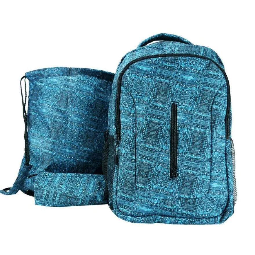Sac à dos + sac gym + trousse 2 compartiments - flash - Bagtrotter