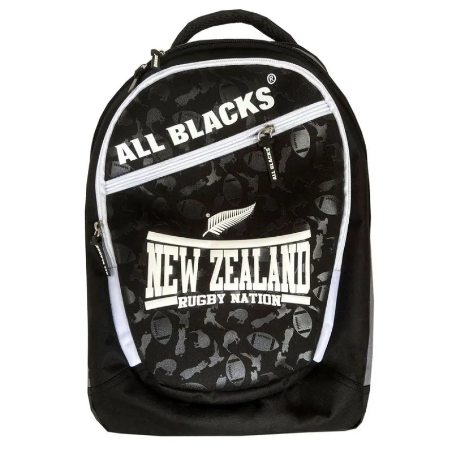 Sac à dos All Blacks - 2 compartiments - noir - Quo Vadis