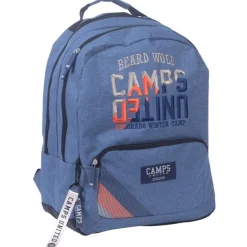 Sac à dos Camps Beard Wolf - 2 compartiments - bleu - 25L - Kid'Abord