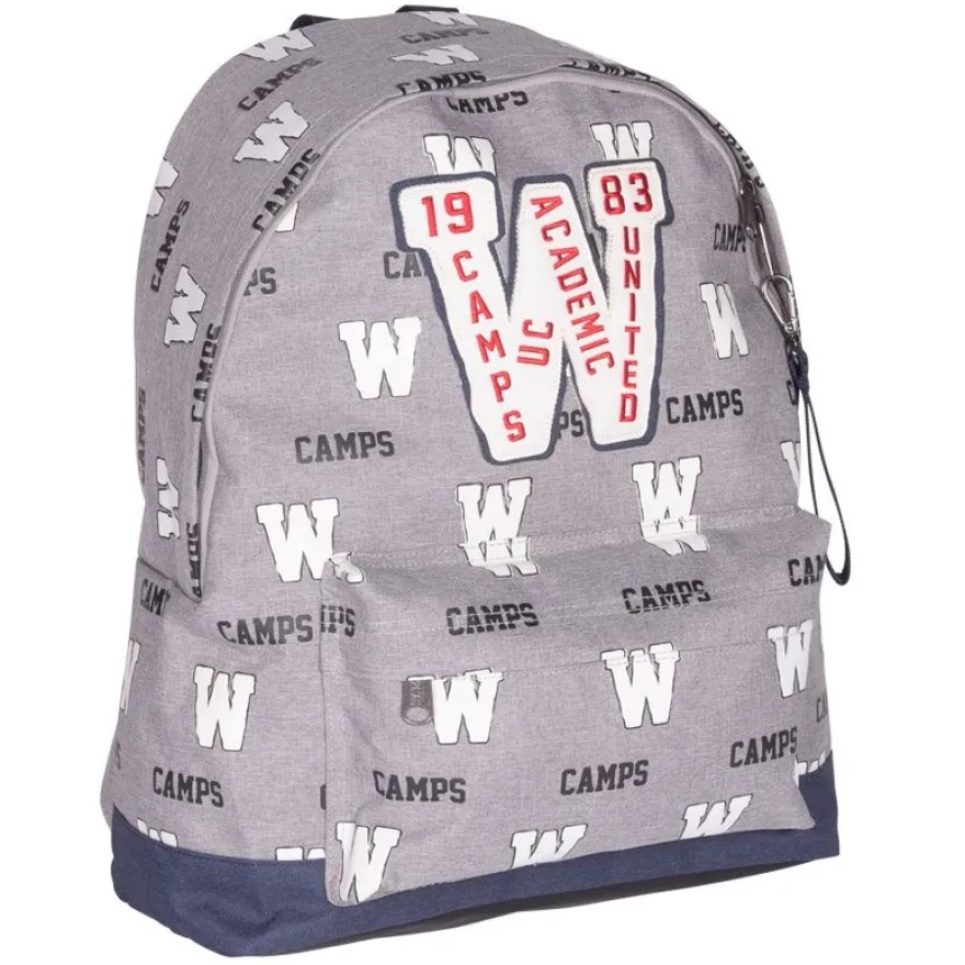 Sac à dos Camps Warriors - 1 compartiment - gris - Kid'Abord