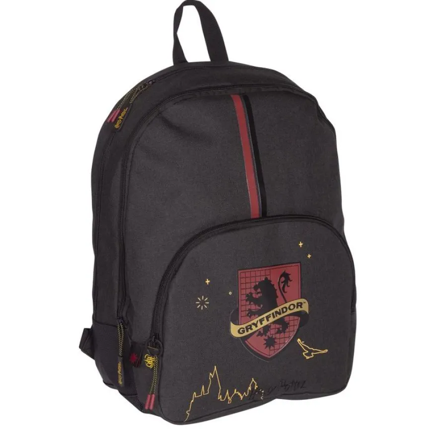 Sac à dos Harry Potter Gryffondor - 2 compartiments - gris - Kid'Abord