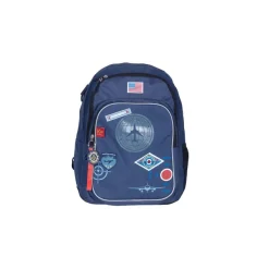 Sac à dos KIP Aviator - 2 compartiments - 25L - bleu marine - Kid'Abord