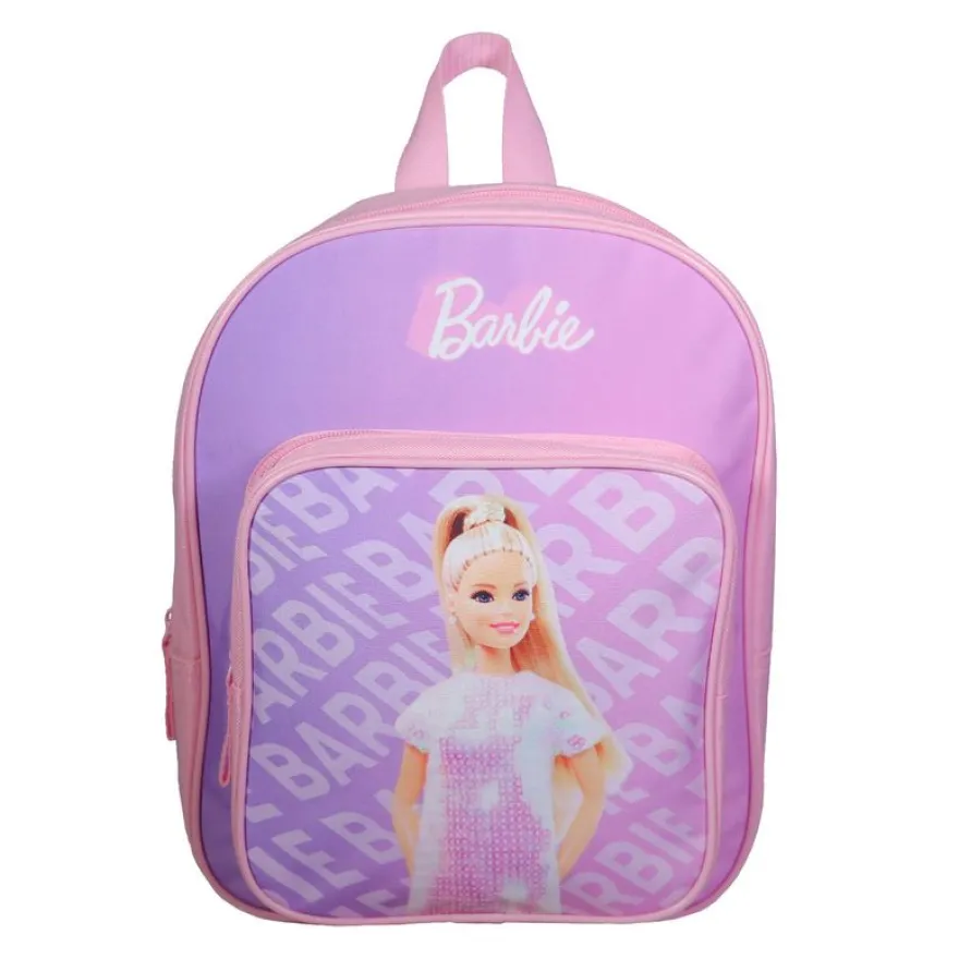 Sac à dos maternelle Barbie - 1 compartiment - rose - Bagtrotter