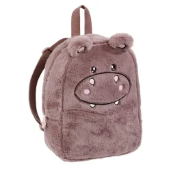 Sac à dos maternelle Cuddle Hippo - 1 compartiment - marron - Viquel