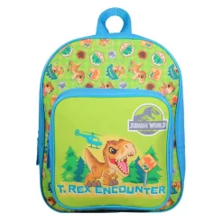 Sac à dos maternelle Jurassic World - 1 compartiment - vert - Bagtrotter