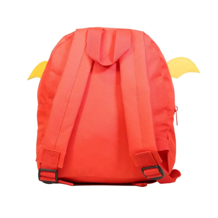 Sac à dos maternelle Kids Dragon - 1 compartiment - rouge - Bagtrotter