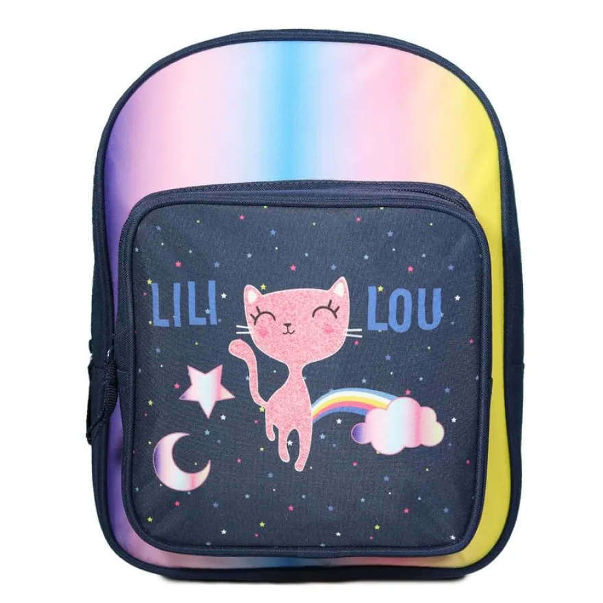 Sac à dos maternelle Lili Lou - 1 compartiment - bleu - Bagtrotter