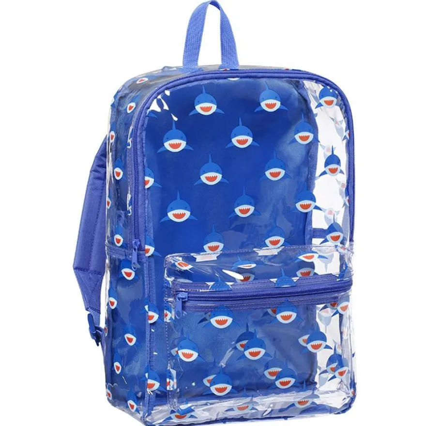 Sac à dos maternelle translucide Baby Kawaii Requin - 1 compartiment - Viquel