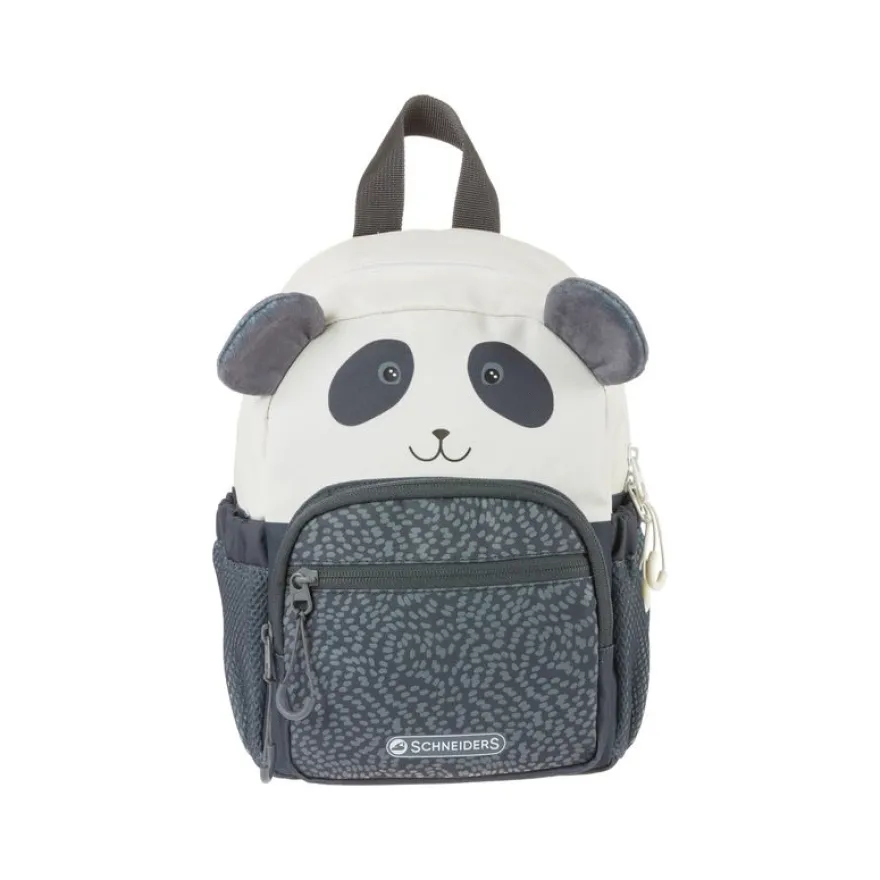Sac à dos maternelle Walker - 1 compartiment - panda gris foncé